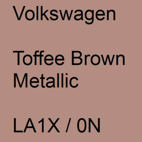 Volkswagen, Toffee Brown Metallic, LA1X / 0N.